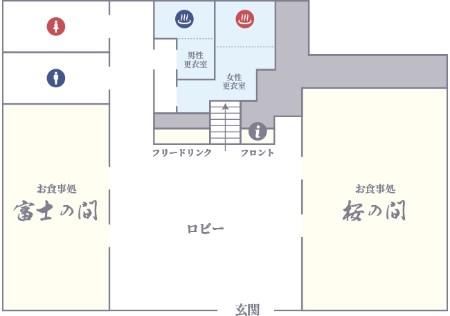 1階フロアマップ