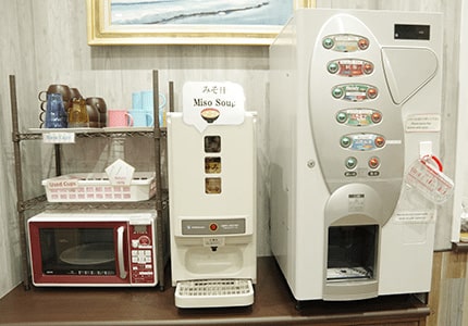 フリードリンクコーナー