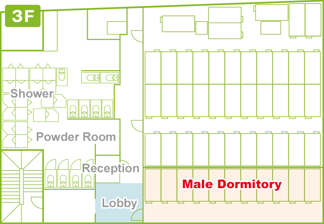Male dormitory